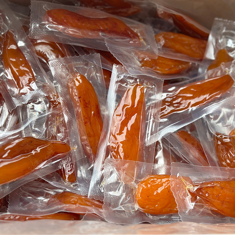 Factory-wholesale 500g vacuum-packed sweet potato chips with skin—soft, chewy, and made using traditional farmhouse techniques, popular online!