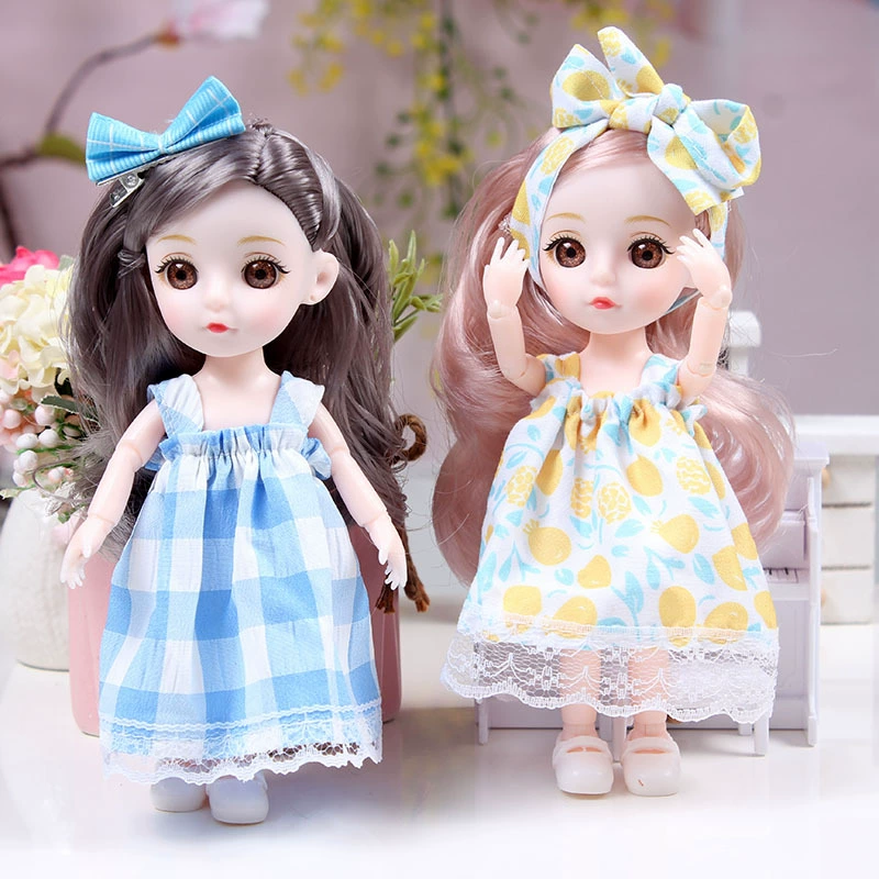 Doll, toy plastic, gift box for dressing up, set