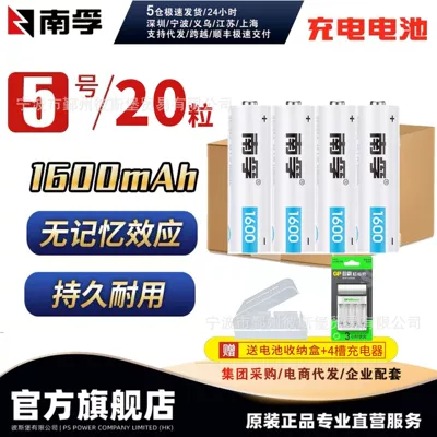 battery 2 tablets, Hibrid akkumulyator batareyaları - no-5-1600-mah-20-tablets-comes-with-storage-box5-free-charger