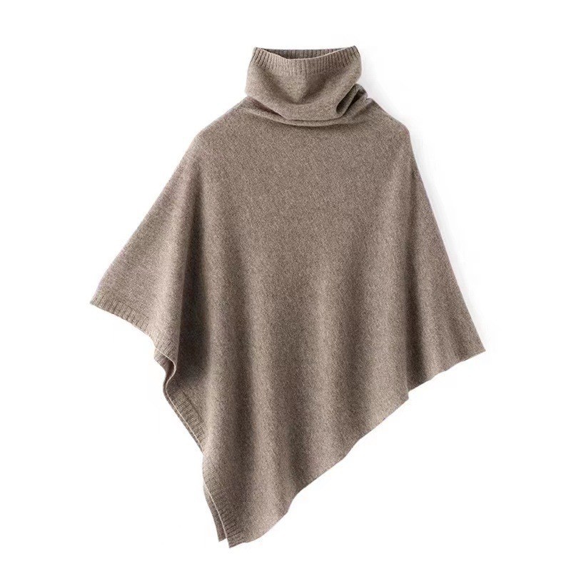 Fabricante, Venta al por Mayor Transfronteriza, Nuevo Estilo 2025, Capa de Lana 100% Suave, Chal, Suéter, Ropa Exterior Abrigada, en Existencia