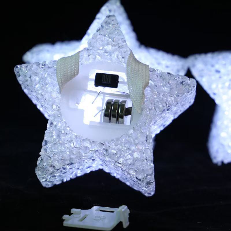 アップグレードされたハンドヘルドリトルスターランプダンス発光小道具ハンドヘルドリストバンド五芒星ステージパフォーマンスコーラス|undefined