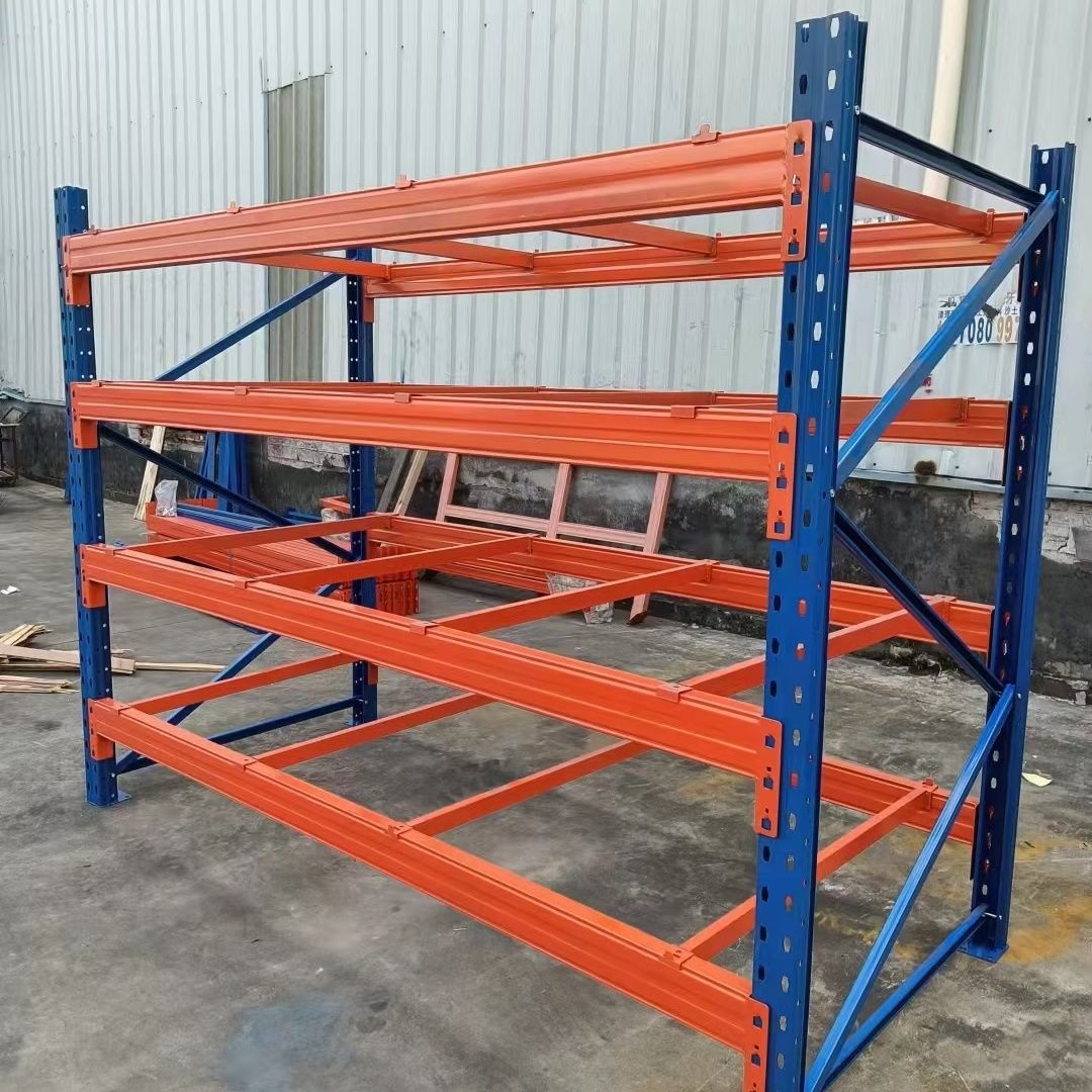 工业重型货架大型超强承重加厚仓储货架托盘板材高位多层置物架子
