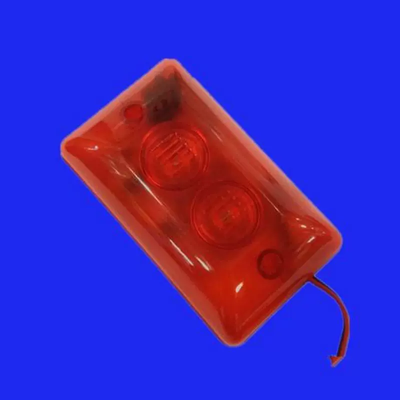 102声光警号，12V报警闪灯，喇叭，102双喇叭报警器声光报警