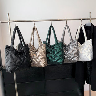 Capacious one-shoulder bag, shoulder bag, 2023, city style