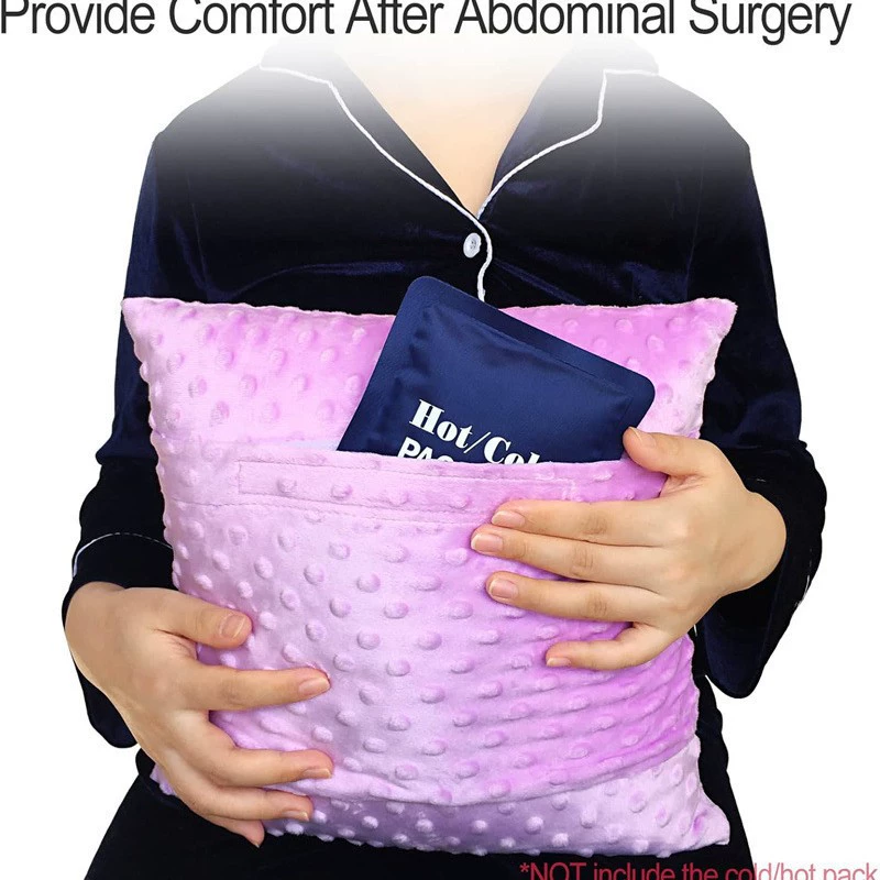 Площадь чистого хлопка шелковой нитью заполнены Исцеление Подушка после гистерэктомии Подушка живота подушка