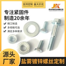 盐雾镀锌螺丝中性盐雾试验48小时72小时96小时120小时蓝白锌彩锌