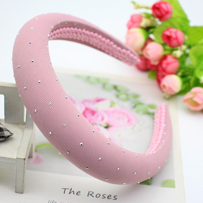 153g Weight Hair Band Hair Accessories Type 1 Piece Quantity Holiday, Banquet, Selfie Occasion Solid Color Pattern Women's Gender Fairy Style Style Fairy Style Women's Solid Color Cloth Hair Band 7