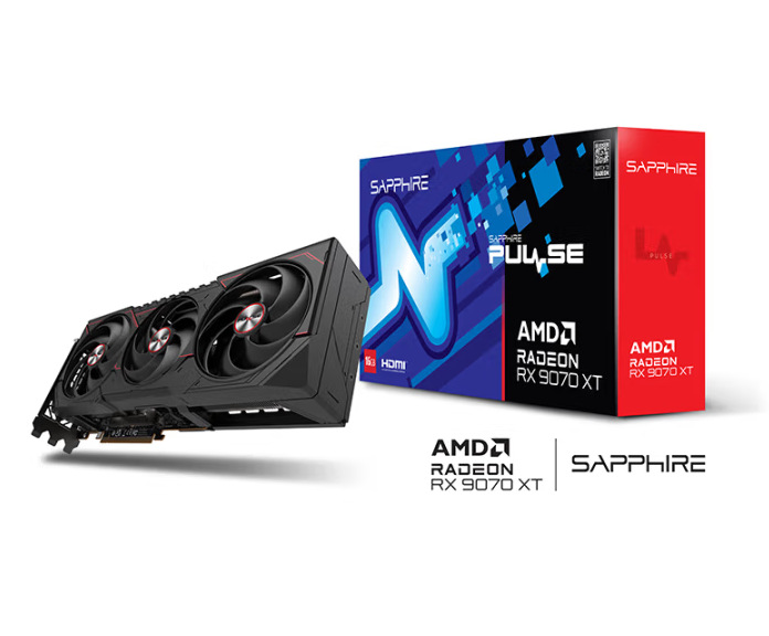 Black Myth Wukong Desktop Gaming Graphics Card Rx9070Xt Pulse