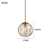 Scandinavian creative ceiling lamp for living room, modern and minimalistic lantern for bed, bar glossy lights, internet celebrity