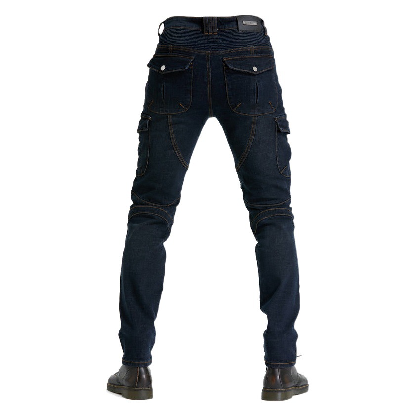 VOLERO motocicleta pantalones vaqueros de los hombres de invierno forrado de lana pantalones de ciclismo multi-Bolsa de la motocicleta trajes de silicona equipo de protección