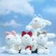 Cute Long Ear Rabbit Pendant Little Rabbit Plush Toy Doll Bag Pendant Keychain Cloth Doll Doll