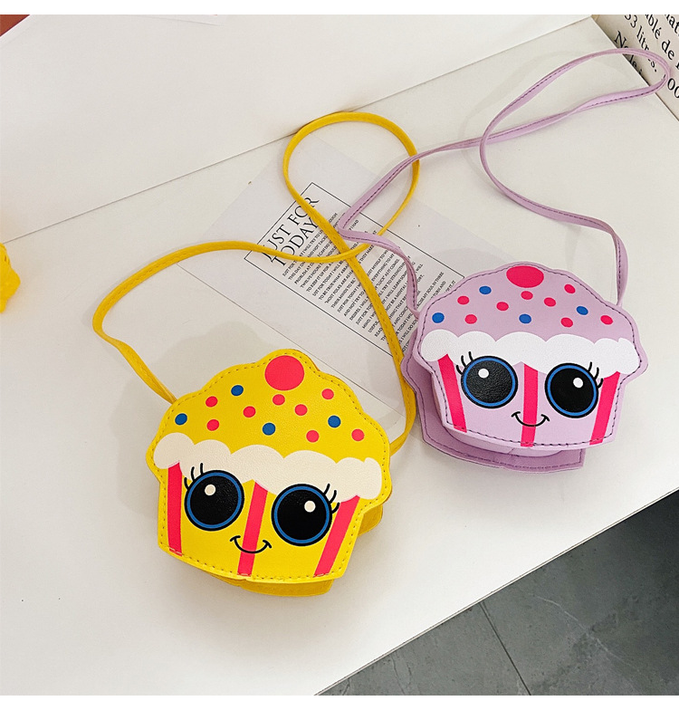 Kid'S Small Pu Leather Cartoon Cute Round Zipper Coin Purse display picture 9