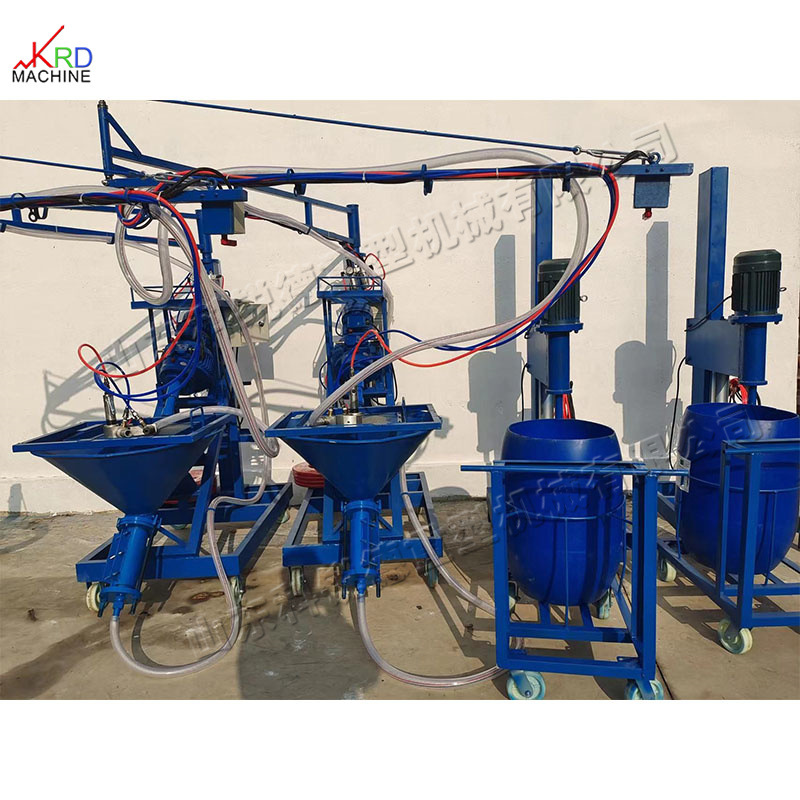 建筑业用喷射机 80型螺杆式GRC喷浆机 GRC玻璃纤维丝喷涂机