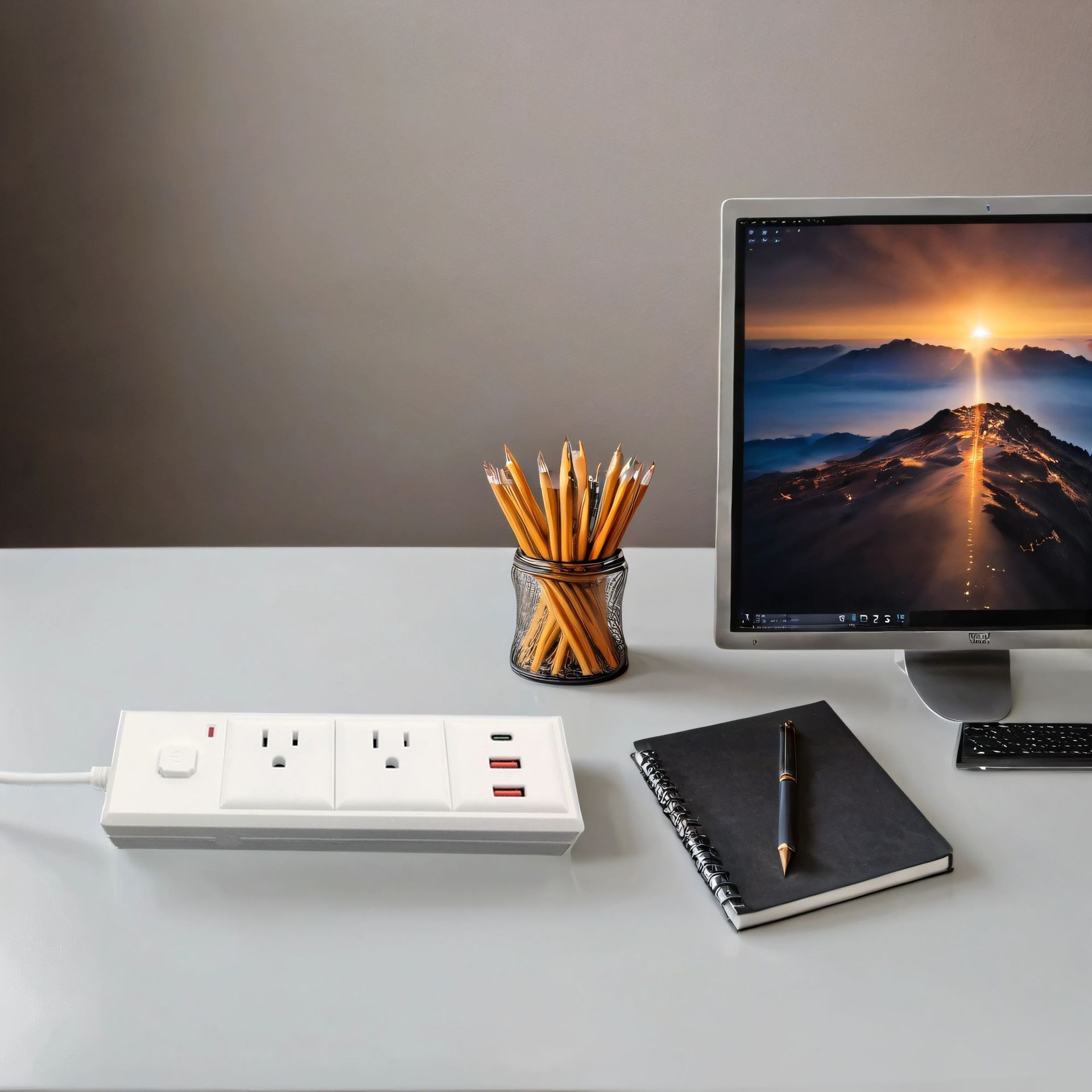 Enchufe de alimentación de cinco posiciones Jishun con PD / USB de carga rápida Amazon placa de conexión anti-sobrecarga anti-flama