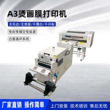 烫画抖粉机双头A3抖粉机柯式数码印花机T恤白彩烫画机DTF打印机