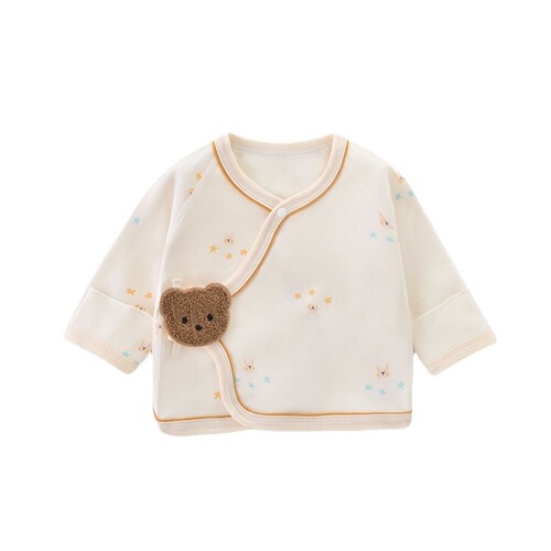 Summer Half-Back Aa Category Baby Bodysuit for Boys and Girls, Pure Cotton Pajama Top for Infants and Toddlers, Boneless Crawling Suit