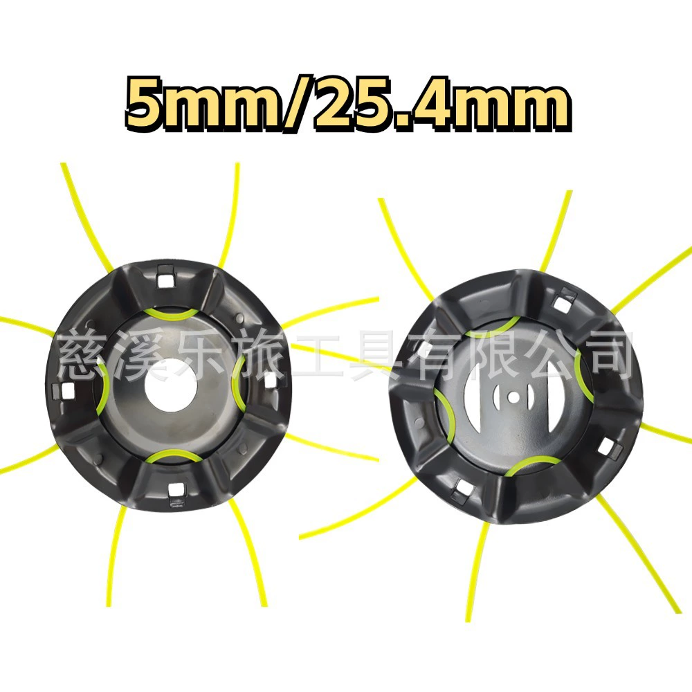 Малая аккумуляторная газонокосилка с специальной режущей головкой из железа, не боится камней, с лесным ножом для травы, аксессуары для стрижки травы