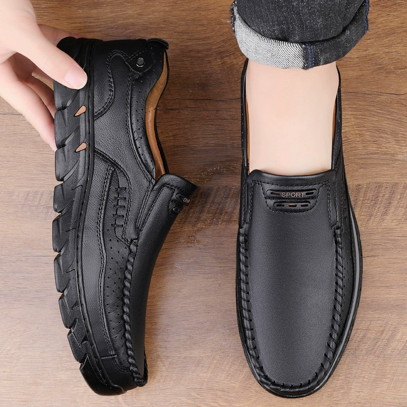 Footwear, men's sports shoes for leather shoes for leisure, cowhide