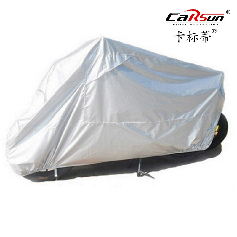 Мотоцикл Велосипед Электромобиль 170T Посеребренная одежда Солнцезащитный козырек, Защита от солнца, Защита от снега и Пылезащитный автомобильный чехол