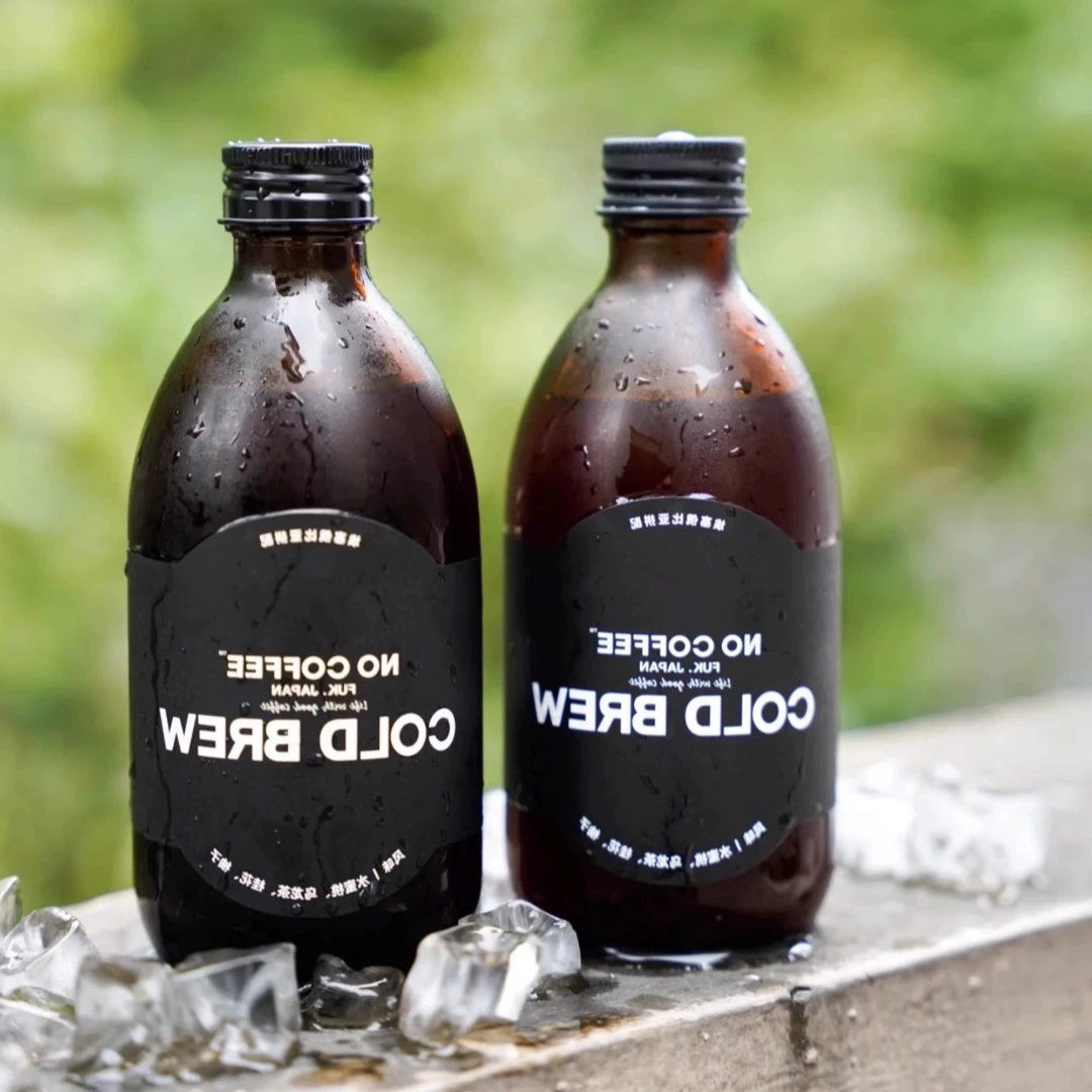 Новый сетевой красный Qiyi минеральная вода стеклянная бутылка mamacha тот же тип ледяных капель холодной чайной бутылки 300 мл бутылки с напитками