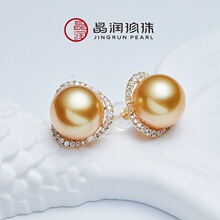 18K��ˮ��������10-11mm���A���Sɫ������p���L���Ů��