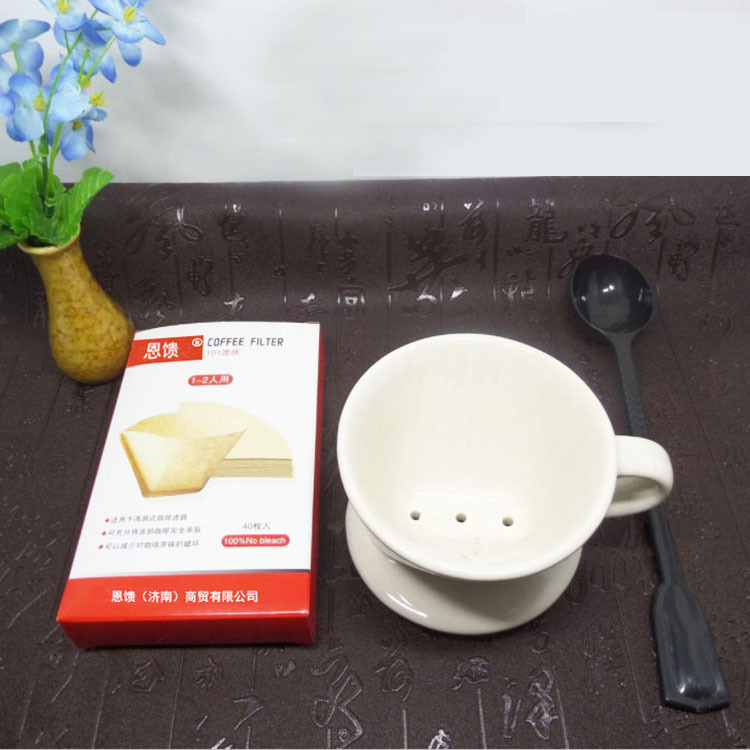101号咖啡套装咖啡滤纸冲泡组合滤泡式咖啡滤杯手冲壶咖啡过滤纸