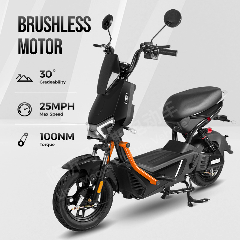 Fábrica de origen de bicicleta eléctrica de dos ruedas para adultos R3, batería de ultra alta duración diaria, coche de batería de cercanías ligero E-Bike