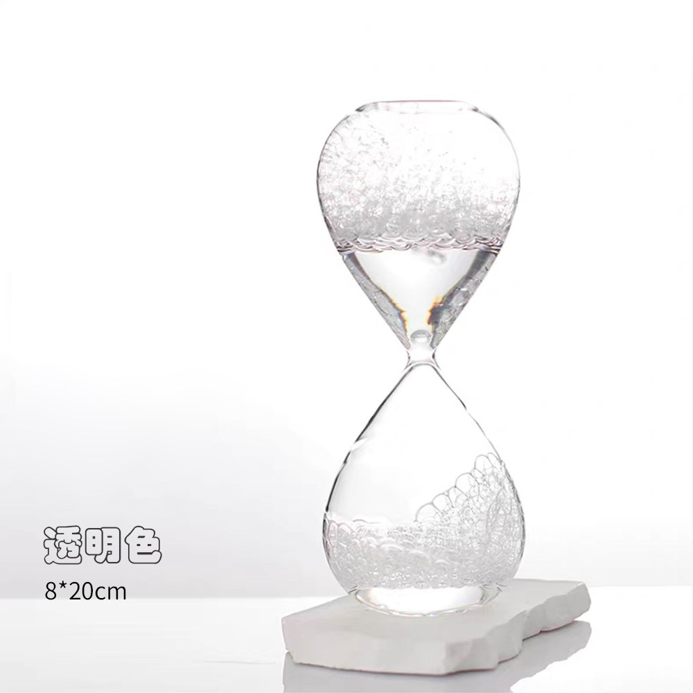 Burbuja creativa sueño burbuja reloj de arena puff señorita cantando reloj de arena multicolor para la selección