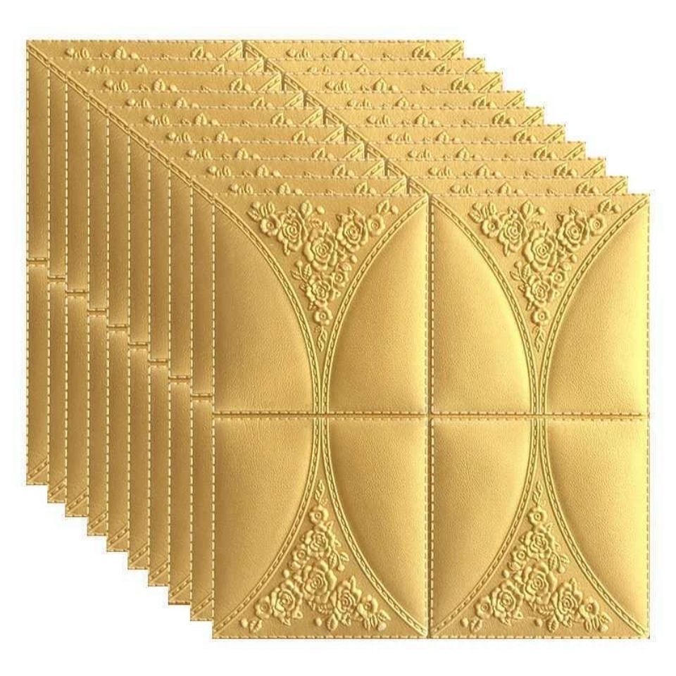 自粘墙纸3d立体墙贴防水防撞软包背景墙壁纸宿舍卧室房间装饰贴纸