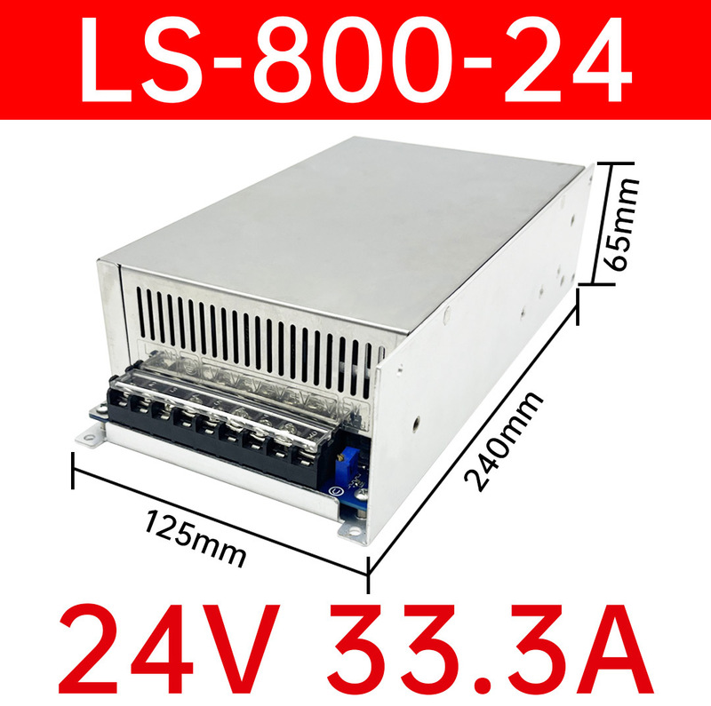 S-800W1000Wac220 to 12V14V24V48130 Volt Regulated Dc Engraving Machine Adjustable Switching Power Supply