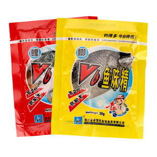 Western wind VB fish monosodium glutamate v6 fish monosodium glutamate small medicine wild fishing black pit crucian carp bait nest material add attractant 30g