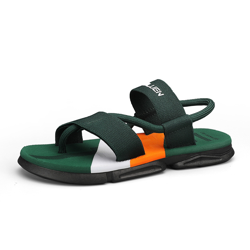 Zapatillas de flip flop para hombres personales de verano conducir sandalias de playa de doble propósito zapatillas vietnamitas antideslizantes antideslizantes