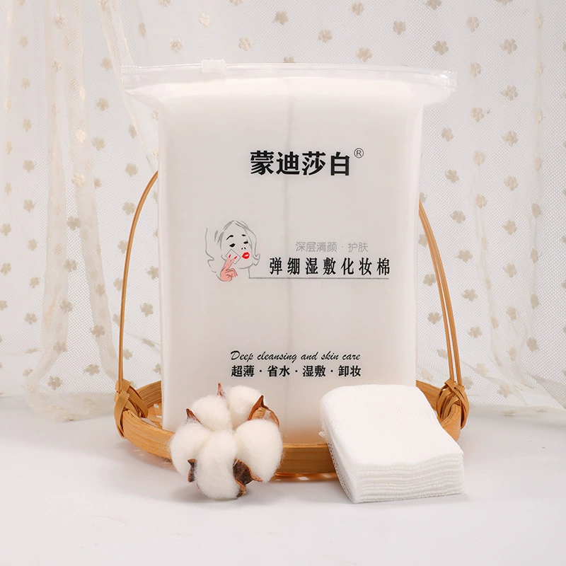 Cotton wet cotton pads, thin cotton wipes, wholesale