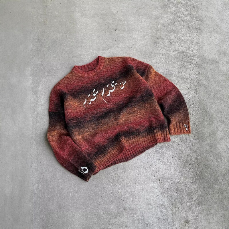 2026 American Retro Design Trendy Loose Embroidered Crew Neck Unisex Unique Niche Knit Sweater 2026 American Retro Design Trendy Loose Embroidered Crew Neck Unisex Unique Niche Knit Sweater