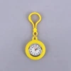 Yellow silicone pocket watch