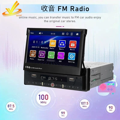 Simsiz CarPlay və Android Auto 7inch Bluetooth Wireless Carplay