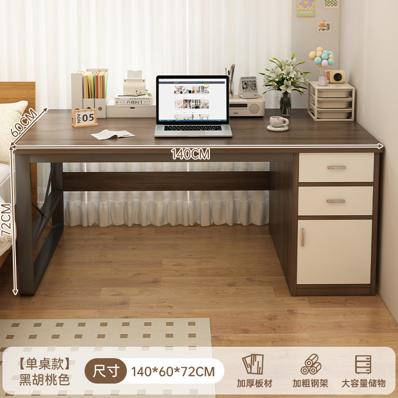 Escritorio de computadora personalizado dormitorio escritorio de escritorio estudiantil escritorio de escritura simple moderno con cajón escritorio de almacenamiento