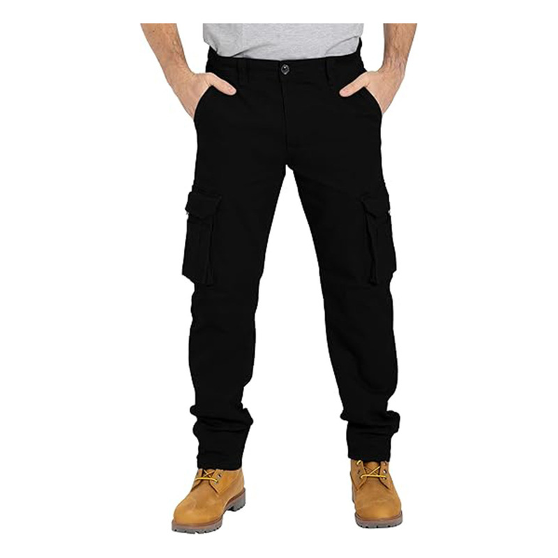 Men's Amazon Jogging Solid Color Outdoor Daily Multi-Pocket Fashion Casual Cargo Pants