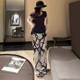 【淡人T 】ToF极简 亚麻感修身显短袖v领T恤女夏季新款上衣+穿