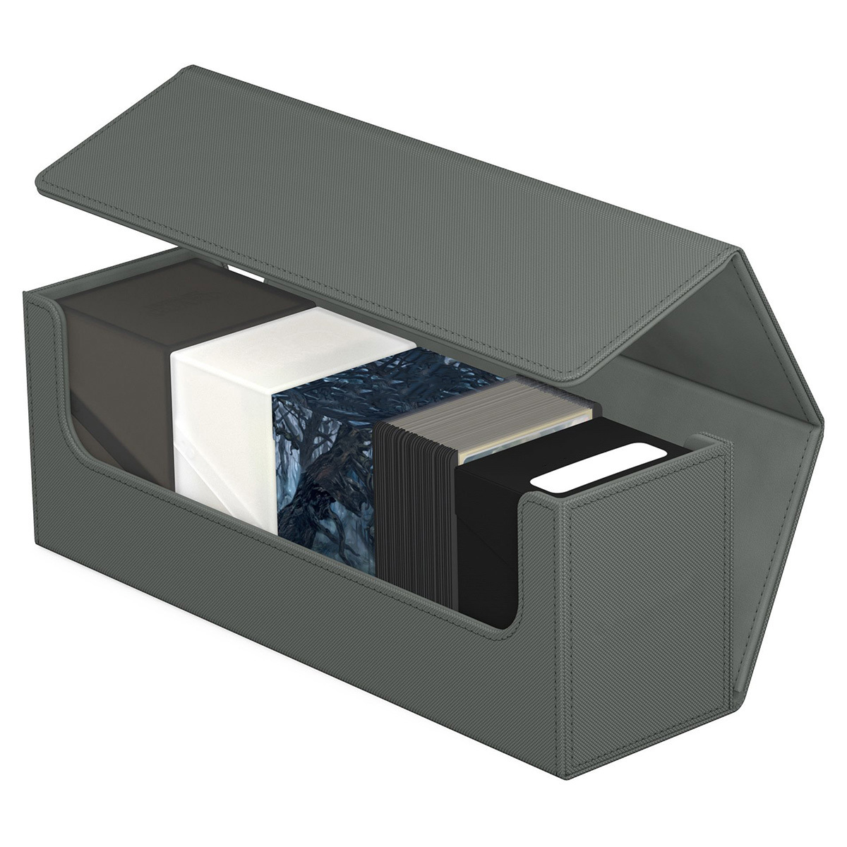 De gama alta 400 + caja de tarjeta de la PU juego de mesa MTG juego rey Ultraman tarjeta Bao Ke Meng Wanzhi Almacenamiento de tarjetas al por mayor