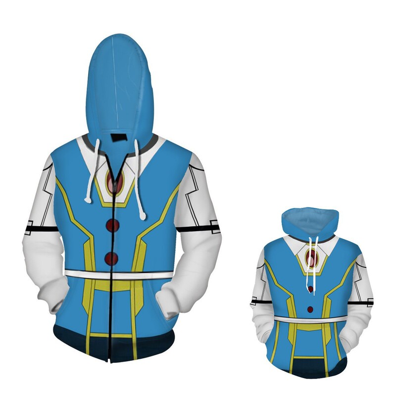 Foreign Trade New Anime Eden Star Original Series Cosplay 3D Digital Printing Casual Sports Sweatshirt