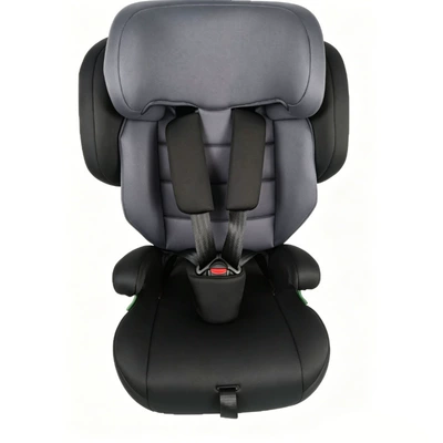 Cross-Border Child Safety Seat for Ages 0-12 with Isofix Interface, Side Impact Protection, Can Be Used for Sitting and Reclining, with Height-Increasing Cushion (Car child safety seat) - 15-12-years-old-3ci-size-full-level-certification-ece-r12904-eu-e8-safety-standard-black-isofixlatchfoldableadjustable-headrestfive-point-safety-belt