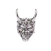 Mask hip-hop style, ring, fashionable universal jewelry, accessory, European style, on index finger