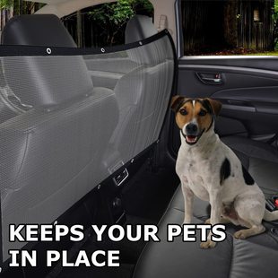 Cross-border car supplies car pet isolation fence dog car driving isolation rear seat fence