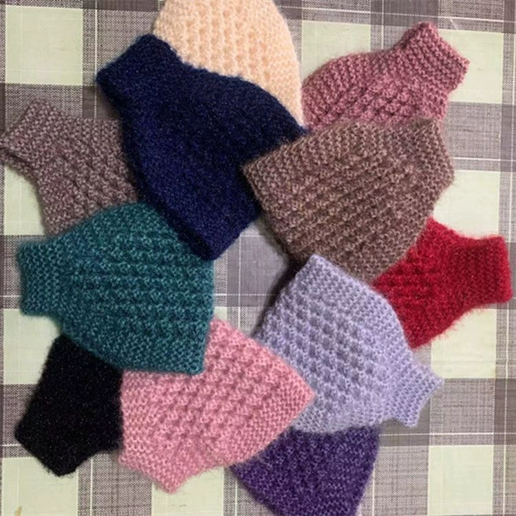 Трикотажные шляпы оптом дамы осень-зима езда вязаный ремень для волос теплая шерстяная ушная шапка сетка красная кепка для тонкого лица