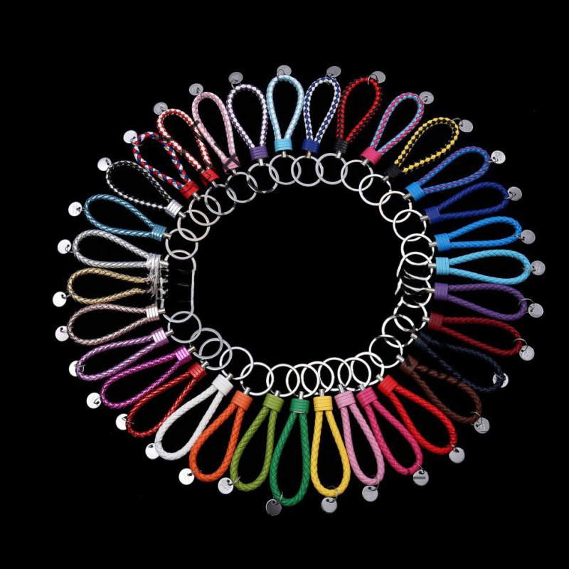 woven keychain handmade