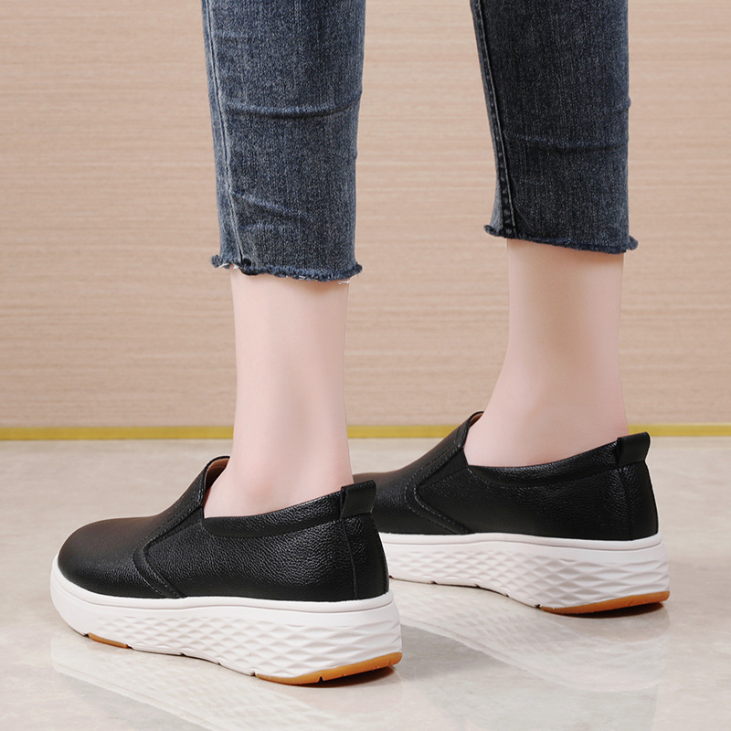 Nuevo ligero, cómodo, transpirable, antideslizante, zapatos de madre para mujer, zapatos casuales de todo fósforo de primavera y otoño, zapatos de maternidad, zapatos de mujer