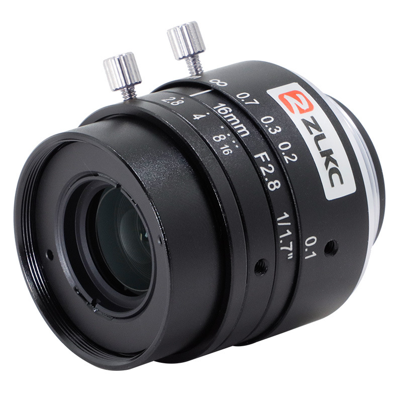 ZLKC�����ƴ�16mm��ҵ��ͷLM1628MP12�߷ֱ���ǧ�����صͻ��侵ͷ