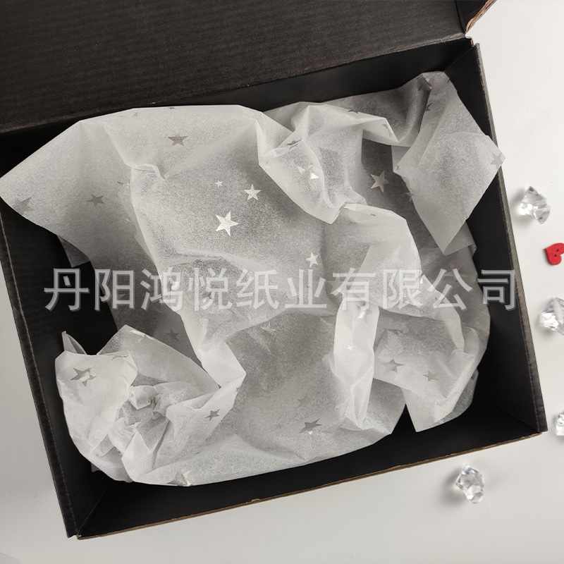 흰색 실버 별 17g 50x70cm 각 색상: 500 장/가방 혼합 배치되지 않은 각 가방 100 위안 * 500x700mm