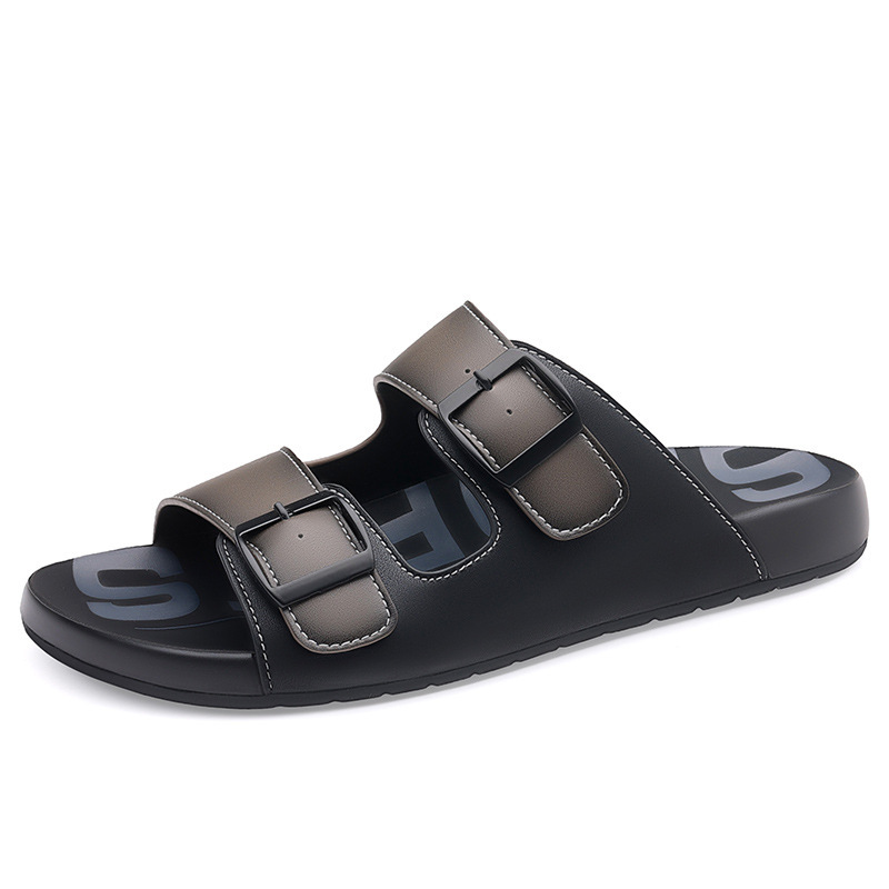Nuevas sandalias de moda boutique transfronterizas para hombres, sandalias de calidad para interiores y exteriores, zapatos de playa transpirables casuales británicos